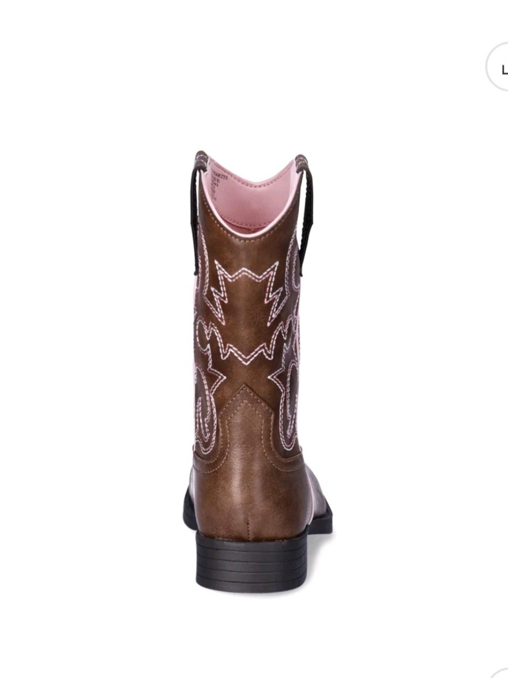 Girls Cowboy Boots Size 6 NWT- No Box - Picture 4 of 6